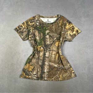 Browning Women's Short Sleeve Camouflage Tee